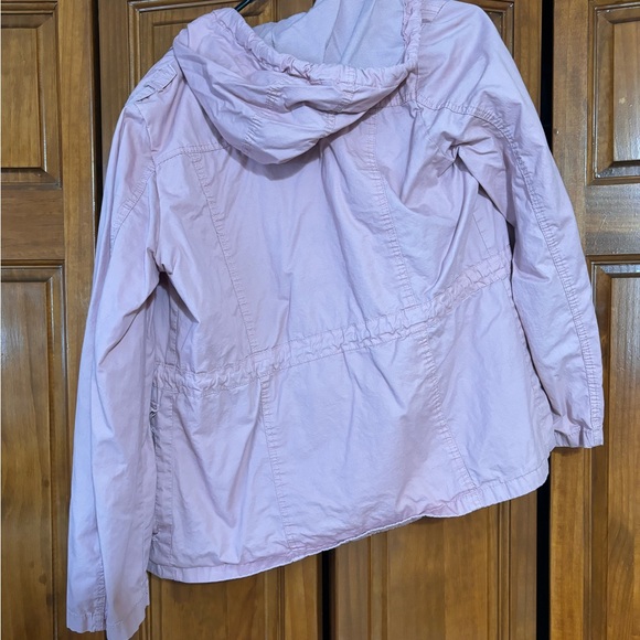 Light Pink Utility Jacket for Women - Picture 5 of 6